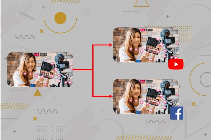 social media live streaming
